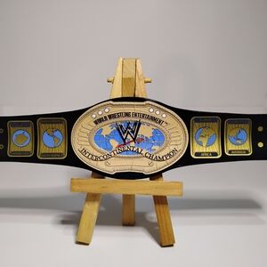 WWE Intercontinental Championship Replica Belt - Black & Gold
